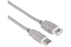 Hama 30618 USB Verl.Kab. 3m USB-Verlängerungskabel