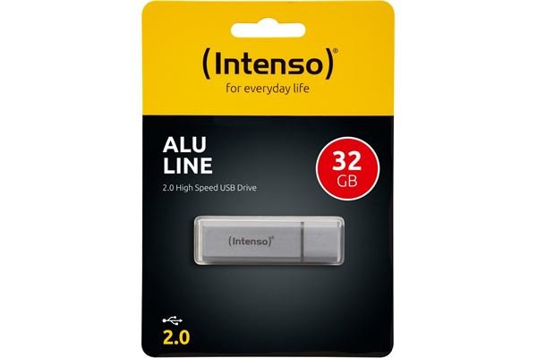 Intenso 32 GB Alu Line silber USB 2.0