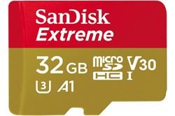 SanDisk microSDHC Extreme 32GB + Adapter Speicherkarte