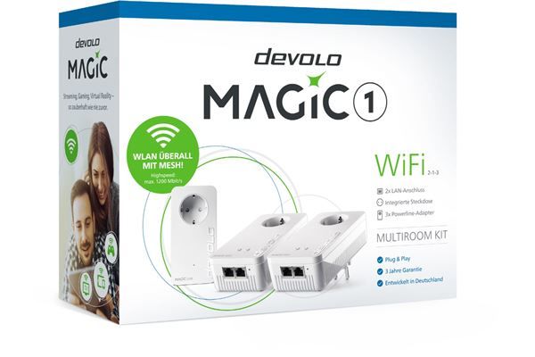 Devolo Magic 1 WiFi Multiroom Kit 2-1-3 8367