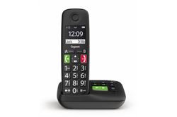 Gigaset E290A (schwarz) Schnurlostelefon mit Anrufbeantworter