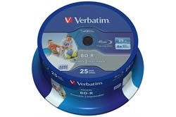 Verbatim Single Layer Datalife HTL (25GB) 6x 25er Spindel Blu-ray Disc