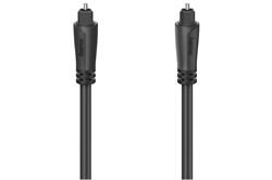 Hama Audio-Lichtleiter-Kabel  (3m) (schwarz) Lichtleiterkabel