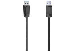 Hama USB 3.0 Kabel (1,5m) (schwarz) USB-Kabel