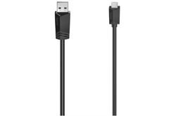 Hama Micro-USB 2.0 Kabel (1,5m) (schwarz) Micro-USB-Kabel