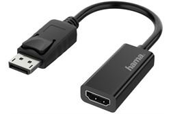 Hama DisplayPort auf HDMI Adapter (schwarz) DisplayPort-Adapter