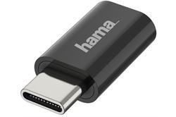 Hama USB-C Micro-USB Adapter (schwarz) USB Adapter