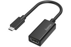 Hama USB-C auf HDMI Adapter (schwarz) Konverter