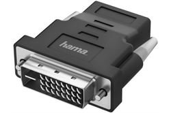Hama DVI auf HDMI-Adapter (schwarz) DVI-Adapter
