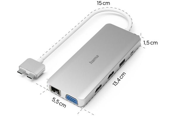 Hama USB-C-Multiport-Adapter