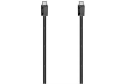 Hama USB-C-Kabel USB 2.0 (0,75m) 00200629 (schwarz) USB-Kabel