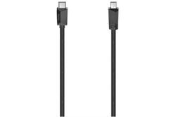 Hama USB-C-Kabel (0,75m) 00200643 (schwarz) USB-Kabel