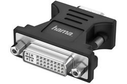 Hama VGA-Stecker auf DVI-Buchse (schwarz) DVI-Adapter