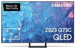 Samsung GQ55Q73CAT + 50€ Abzug in der Kasse (titan) 138 cm (55") QLED-TV