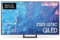 Samsung GQ65Q73CAT + 100€ Abzug in der Kasse (titan) 163 cm (65") QLED-TV